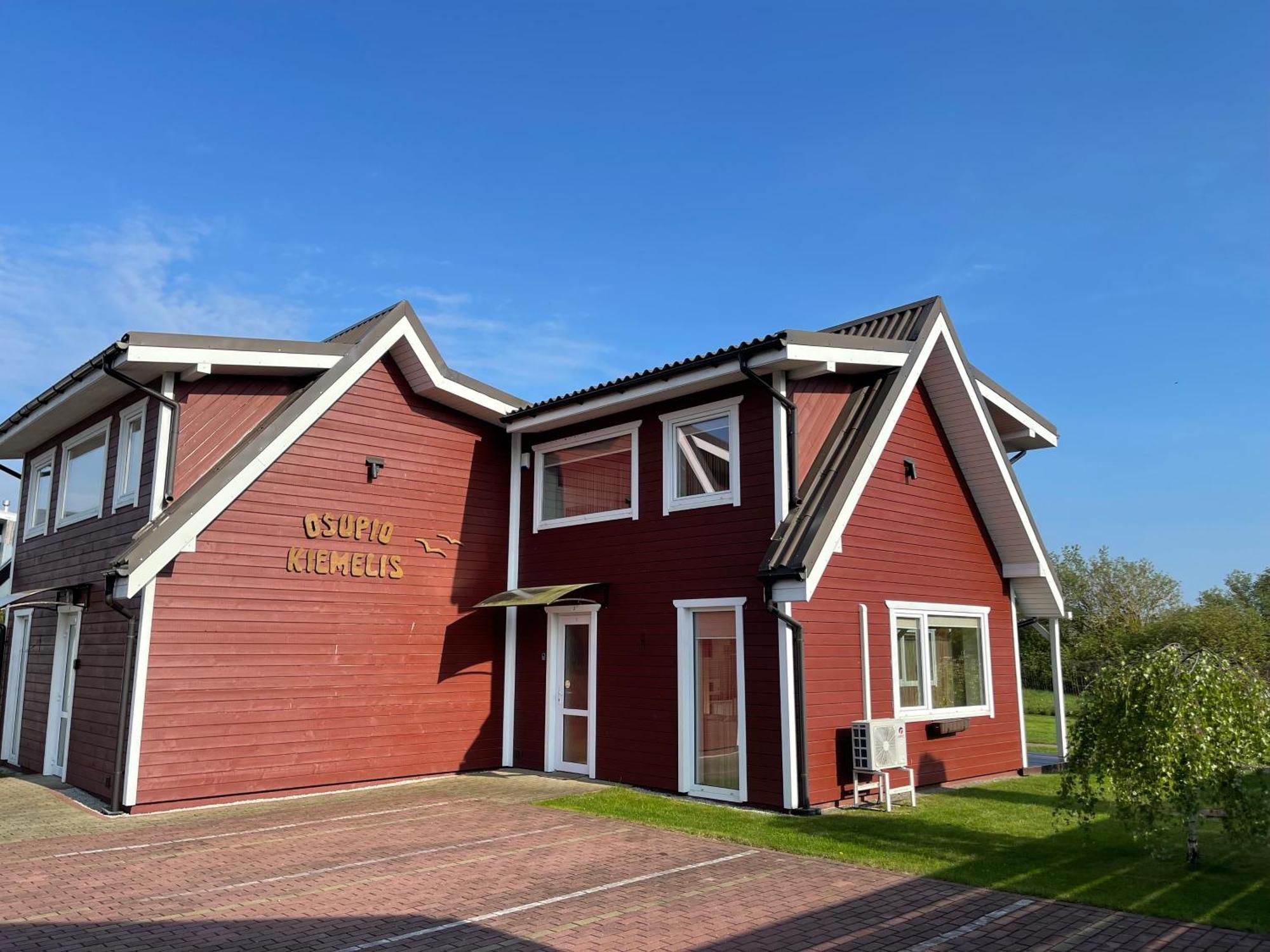 Osupio Kiemelis Villa Šventoji Eksteriør bilde